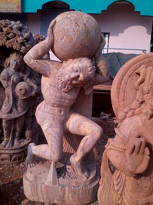 Sandstone Atlas Man Services in Bhubaneswar Orissa India